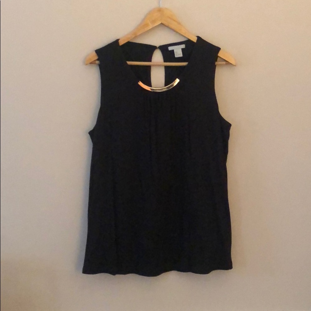 Gold Bar Black Top